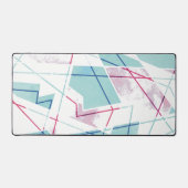 Geometrisch patroon uitwassen bureaumat (Voorkant)