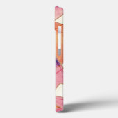 Geometrisch patroon uitwassen Case-Mate iPhone case (Achterkant / Links)