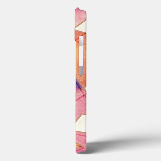 Geometrisch patroon uitwassen Case-Mate iPhone case (Achterkant / Links)