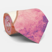 Geometrisch patroon uitwassen stropdas (Opgerold)