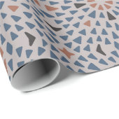  geometrisch patroon van 80 cadeaupapier (Rol Hoek)