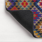 Geometrisch patroon van breiwerk muismat (Hoek)
