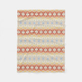 Geometrisch patroon van de etnische bohemische sti fleece deken (Voorkant)