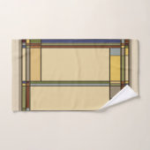 Geometrisch patroon van de Herfst van de Kunst Bad Handdoek (Handdoek)