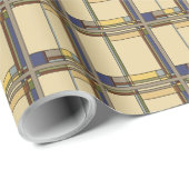 Geometrisch patroon van de Herfst van de Kunst Cadeaupapier (Rol Hoek)