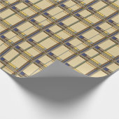 Geometrisch patroon van de Herfst van de Kunst Cadeaupapier (Hoek)