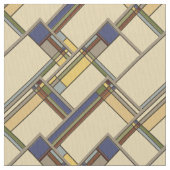 Geometrisch patroon van de Herfst van de Kunst Stof (Close Up)