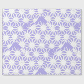geometrisch patroon van de lavender cadeaupapier (Vlak)