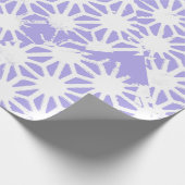 geometrisch patroon van de lavender cadeaupapier (Hoek)