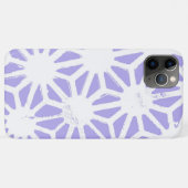 geometrisch patroon van de lavender Case-Mate iPhone case (Achterkant (horizontaal))