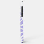 geometrisch patroon van de lavender Case-Mate iPhone case (Achterkant/links)