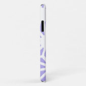 geometrisch patroon van de lavender Case-Mate iPhone case (Achterkant/rechts)