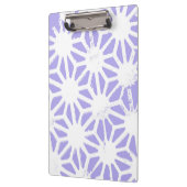 geometrisch patroon van de lavender klembord (Links)