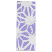 geometrisch patroon van de lavender wijn cadeautas (Voorkant)
