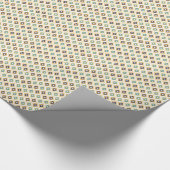 Geometrisch patroon van de metaal van de pastel cadeaupapier (Hoek)