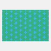 Geometrisch patroon van de middeleeuwse Muur - Gro Inpakpapier Vel (Voorkant 3)