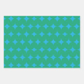 Geometrisch patroon van de middeleeuwse Muur - Gro Inpakpapier Vel (Voorkant)