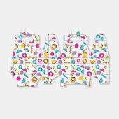 Geometrisch patroon van de Retro van 80-kleuren Bedankdoosjes (Uitgevouwen)