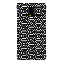 Geometrisch patroon van de textuur van hexagons