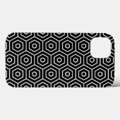 Geometrisch patroon van de textuur van hexagons Case-Mate iPhone case (Achterkant (horizontaal))