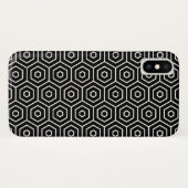 Geometrisch patroon van de textuur van hexagons Case-Mate iPhone case (Achterkant (horizontaal))