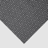 Geometrisch patroon van de textuur van hexagons tissuepapier (Detail)