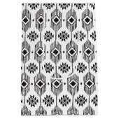 Geometrisch patroon van de zwarte en witte etnisch medium cadeauzakje (Achterkant)