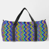 Geometrisch patroon van een stof op plunjezak (Achterkant)