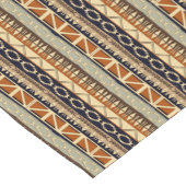 Geometrisch patroon van etnische afrikanen korte tafelloper (Hoek)