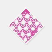 geometrisch patroon van Fuchsia Servet (Hoek)