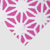geometrisch patroon van Fuchsia Tissuepapier (Detail)