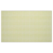 Geometrisch patroon van geel en wit stof (Fat Quarter)