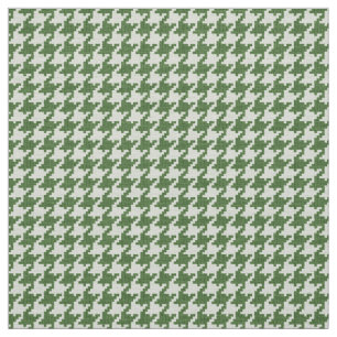 Geometrisch patroon van groene en witte hemden stof