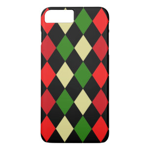 Geometrisch patroon van Holiday Harlequin Case-Mate iPhone Case