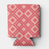 Geometrisch patroon van Kamelia 1 Blikjeskoeler (Achterkant)