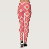 Geometrisch patroon van Kamelia 1 Leggings (Achterkant)