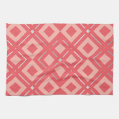 Geometrisch patroon van Kamelia 1 Theedoek (Horizontaal)