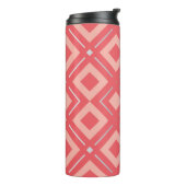 Geometrisch patroon van Kamelia 1 Thermosbeker (Gedraaid links)