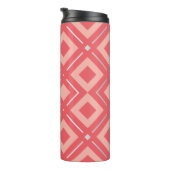 Geometrisch patroon van Kamelia 1 Thermosbeker (Geroteerd rechts)