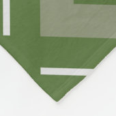 Geometrisch patroon van Kamelia 2 Fleece Deken (Hoek)