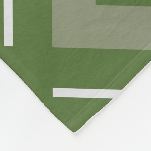 Geometrisch patroon van Kamelia 2 Fleece Deken (Hoek)