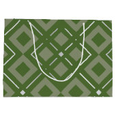 Geometrisch patroon van Kamelia 2 Groot Cadeauzakje (Achterkant)