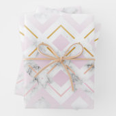 Geometrisch patroon van Kamelia 4 Inpakpapier Vel (In situ)