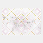 Geometrisch patroon van Kamelia 4 Inpakpapier Vel (Voorkant)