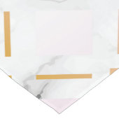 Geometrisch patroon van Kamelia 4 Korte Tafelloper (Hoek)