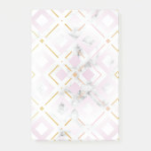 Geometrisch patroon van Kamelia 4 Post-it® Notes (Voorkant)