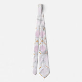 Geometrisch patroon van Kamelia 4 Stropdas (Achterkant)