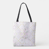 Geometrisch patroon van Kamelia 4 Tote Bag (Achterkant)