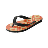 Geometrisch patroon van Kamelia 6 Kinder Teenslippers (Schuin)