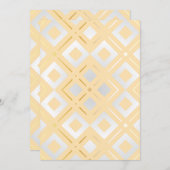Geometrisch patroon van Kamelia 8 Bedankkaart (Voorkant / Achterkant)